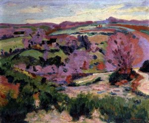 Sunrise at Crozant, Brittany, c.1916