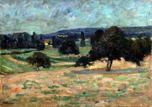 Landscape in the Ile de France, c.1895