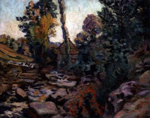 Banks of the Creuse, Limousin, c.1912