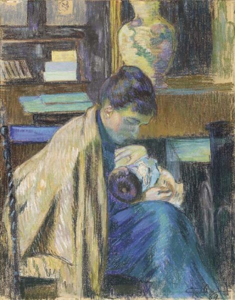 Madame Guillaumin avec Madeleine