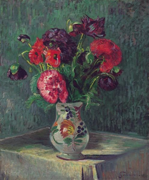 Nature Morte Au Vase De Fleurs