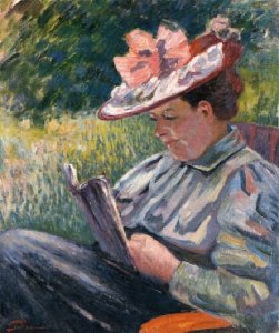 Madame Guillaumin Reading