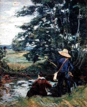 The Anglers, c.1885