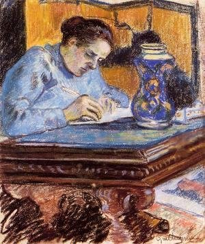 Armand Guillaumin - Portrait Of Madame Guillaumin2